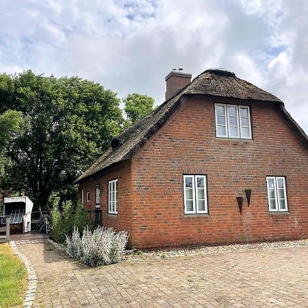 Das Puppenhaus, Reetdach, Sauna, Kamin, Eingezaeunt, Badewanne, Haustiere Willkommen Emmelsbüll-Horsbüll Extérieur photo