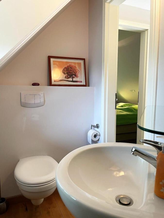 Das Puppenhaus, Reetdach, Sauna, Kamin, Eingezaeunt, Badewanne, Haustiere Willkommen Emmelsbüll-Horsbüll Extérieur photo