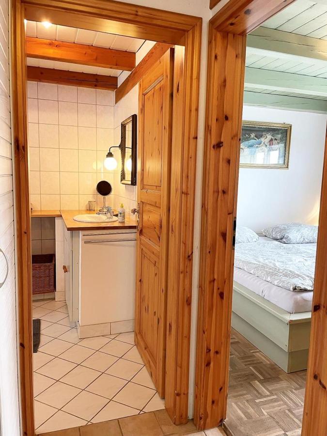 Das Puppenhaus, Reetdach, Sauna, Kamin, Eingezaeunt, Badewanne, Haustiere Willkommen Emmelsbüll-Horsbüll Extérieur photo